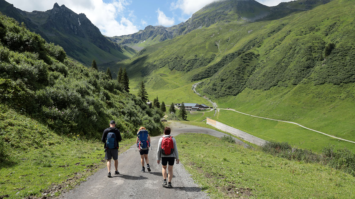 Op weg naar Alpe Nova